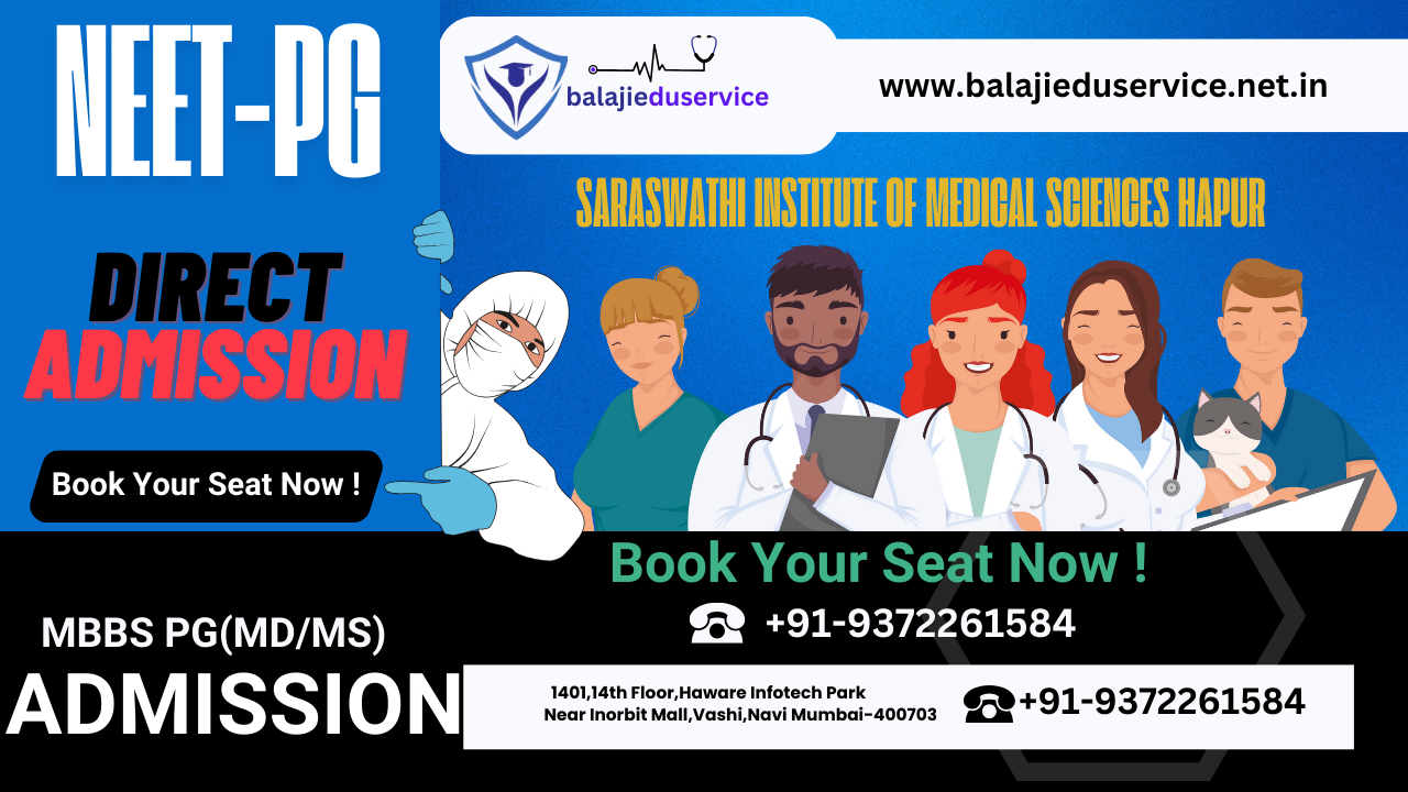 9372261584@Direct Admission In Saraswathi Institute of Medical Sciences Hapur